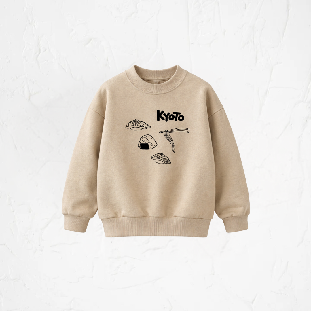 Graphic Crew Neck - Kyoto